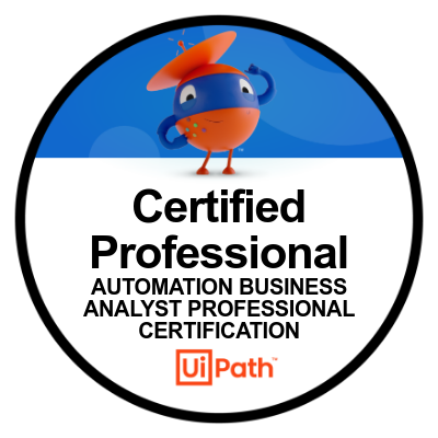 UiPath Certified Professional Automation Business Analyst Professional